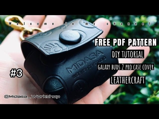 Выкройка кейс для наушников Galaxy Buds 2 Pro от Midasa Workshop